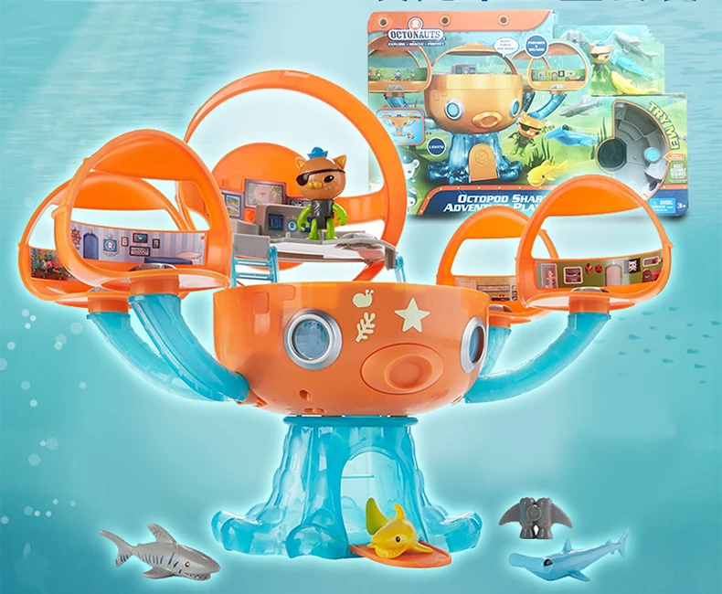 NEW new style of 1 set original Octonauts Oktopod Playset figure font b toy b