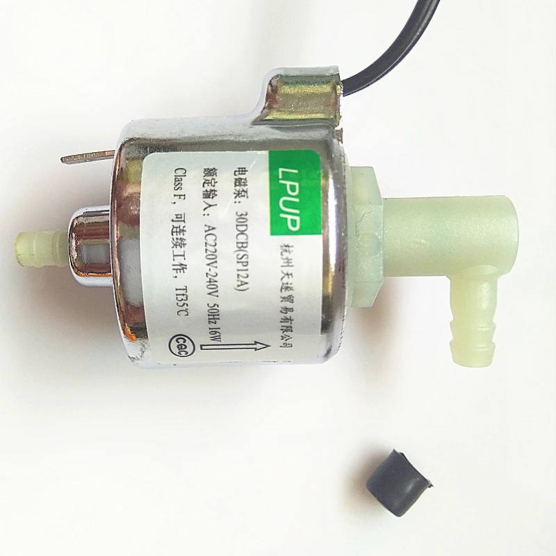 

Mini steam pump Model 30DCB (SP12A) Voltage AC220V-240V-50Hz Power 16W