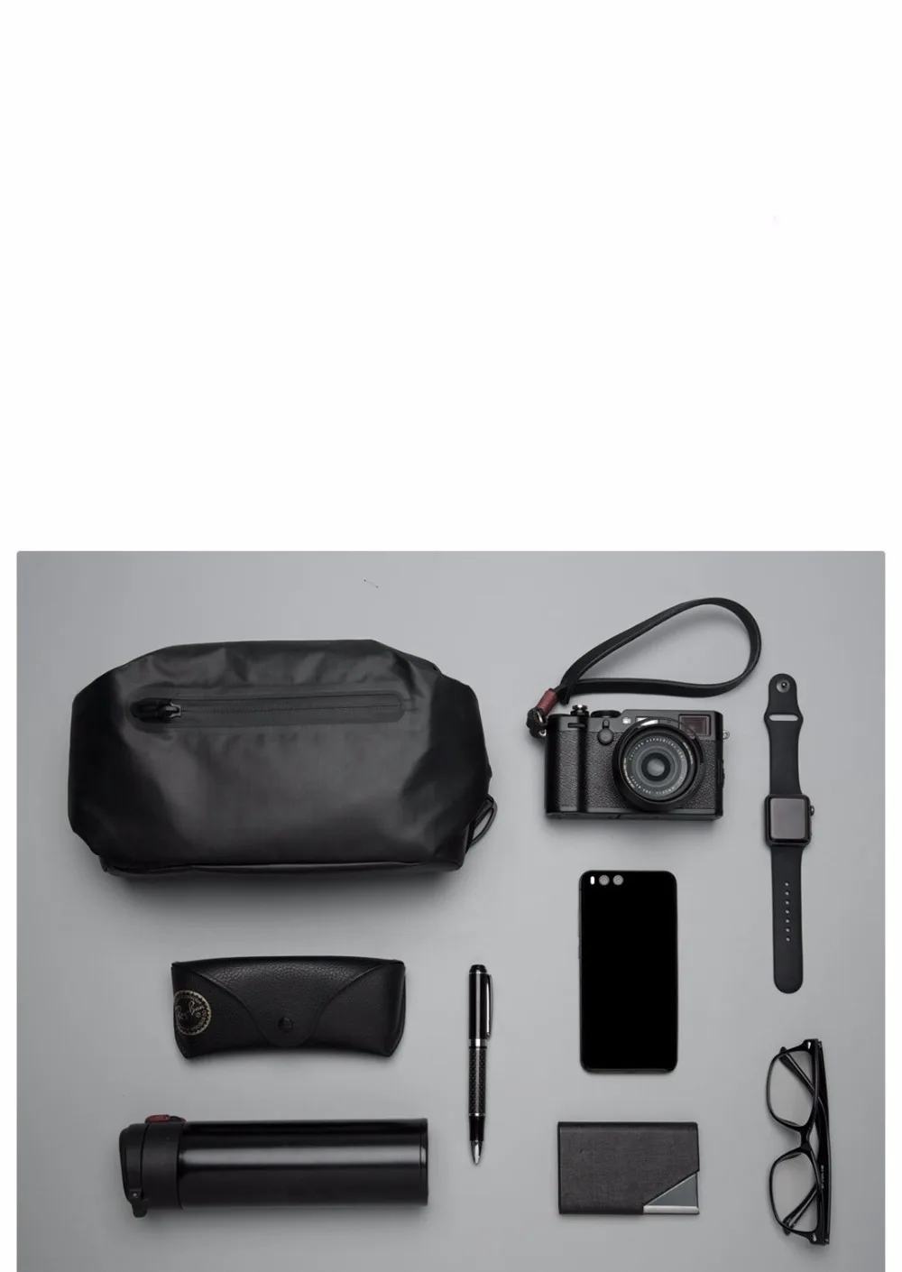 xiaomi mijia, 90 очков, модная карманная сумка, рюкзак, поясная сумка, водонепроницаемый, 2 вида отрицательных способов, предупреждающая световая панель