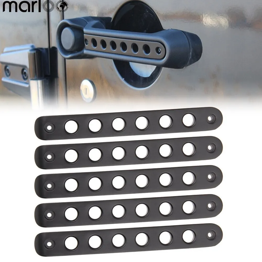 Передняя дверь и задняя дверь алюминиевая крышка захватной ручки для 2007 - 2016 Jeep Wrangler JK & Unlimited 2 двери 4 двери аксессуары