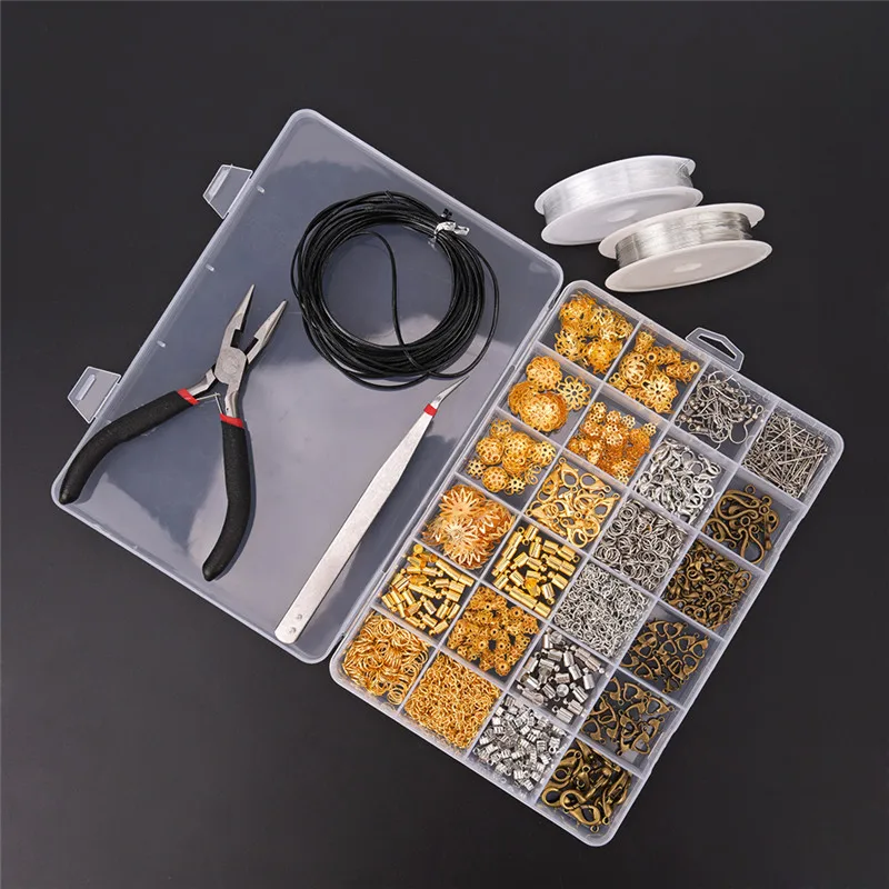 Wire Jewelry Making Starter Kit Sterling Silver Gold Repair Tools Craft Supplies | Украшения и аксессуары