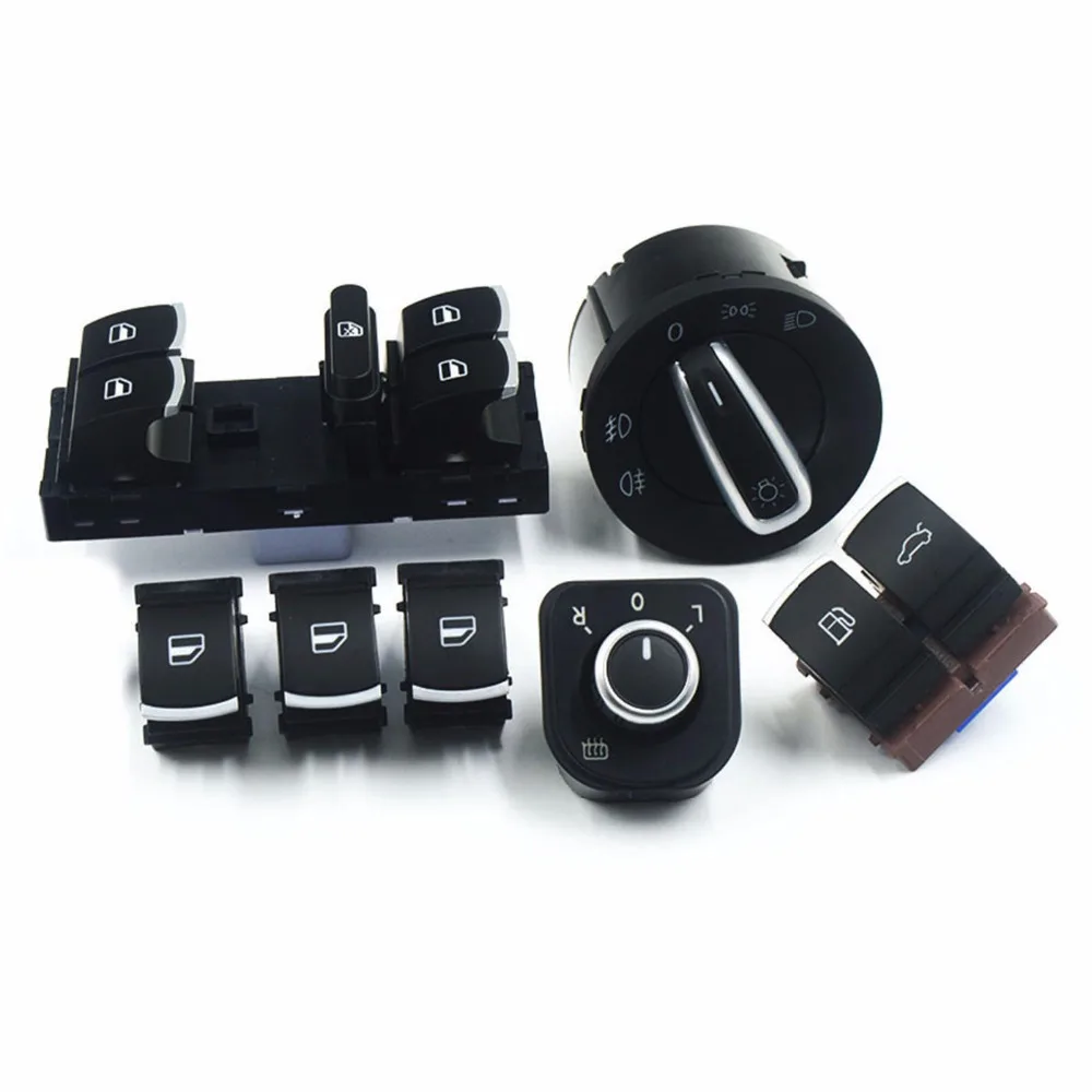 Переключатель Стеклоподъемника для VW Passat B6 CC Jetta Mk6 Tiguan 35D959903 5ND959565B 5ND941431A|headlight