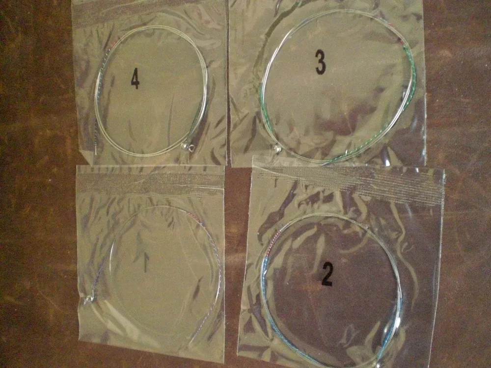 

Quality 4/4 Violin Strings 15 sets Steel metal alloy string fiddle string