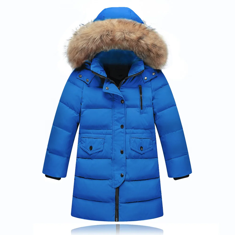 New 2017 Winter Boy Down Jacket Thick Warm Boys Downs Coat Kids Down ...