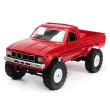 WPL C-24 1/16 4WD 2,4G Военный Грузовик Buggy Crawler внедорожный Радиоуправляемый автомобиль 2CH RTR игрушечный комплект без электрических деталей