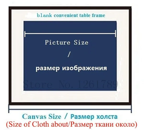Набор для вышивки сделай сам DMC 14CT крестиком снежный леопард домашнее искусство