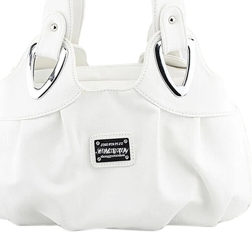 Модная женская сумка из искусственной кожи тоут портфель матовый белый|tote bag|bag