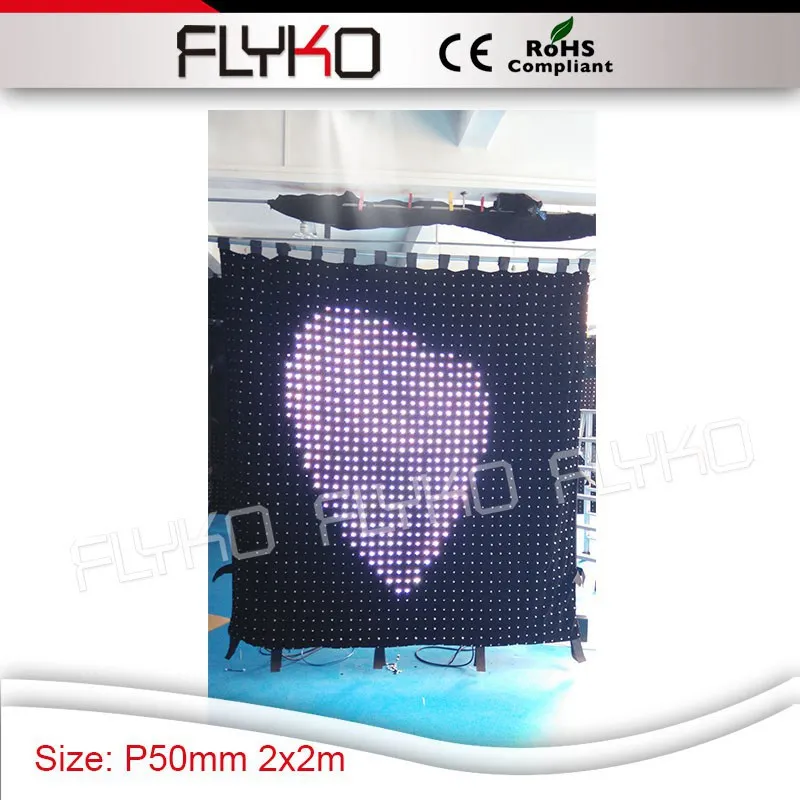 Использование в помещении Китай sexxx видеозавеса LED P5cm 2*2 м оборудование радиостанции для продажи