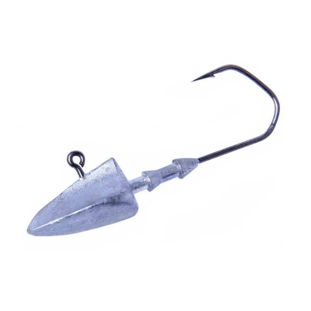 5 pcs / lot Triangular Lead Head Hooks 3.5g 5g 7g 10g 14g 20g Lead Head