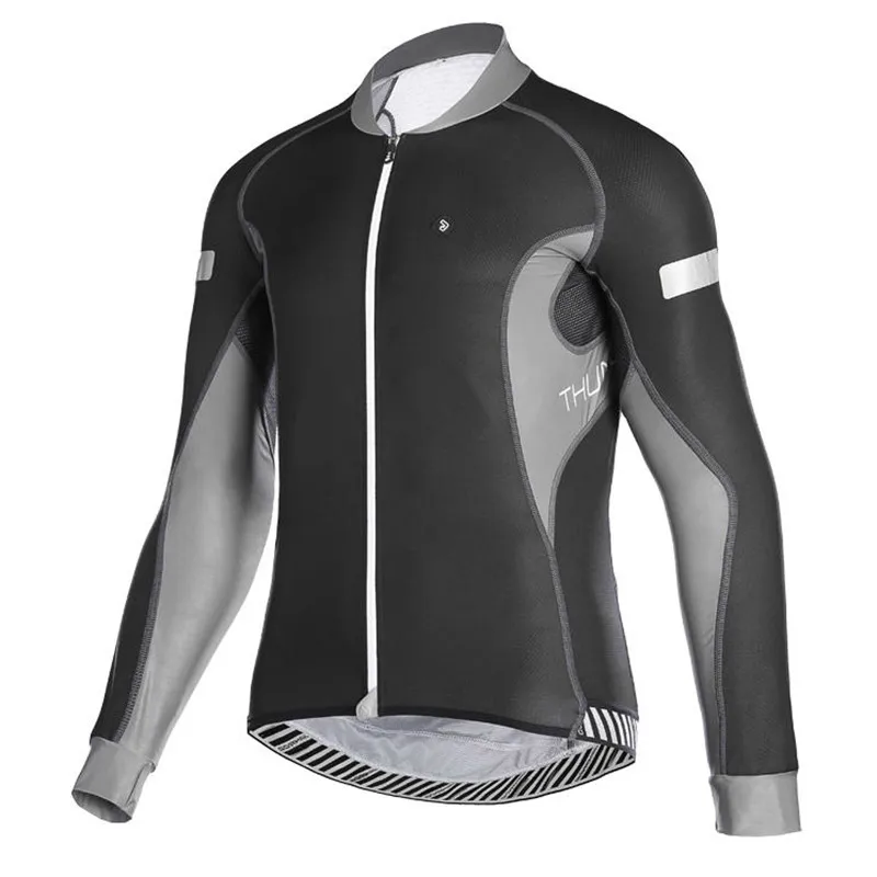 

Jakroo TB Men's Full Sleeves Cycling Jersey With Mesh Soft Anti-slip Quick-dry Sweat-releasing MTB Cycling Clothing Euipment New