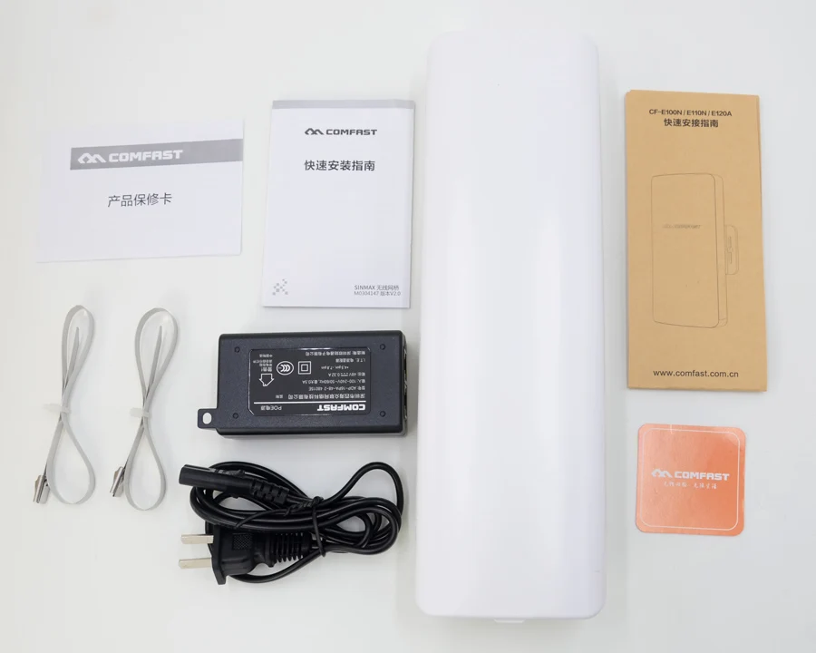 Comfast 300Mbps 5G wireless Outdoor Wifi Long range cpe 2*14dbi Antenna wi fi repeater router Access point bridge AP CF-E312A V2