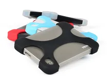 2.5 pulgadas disco duro portátil protector de drop-resistencia de caucho de silicona caso para sony cubierta resistente a las sacudidas externas de disco duro seagate