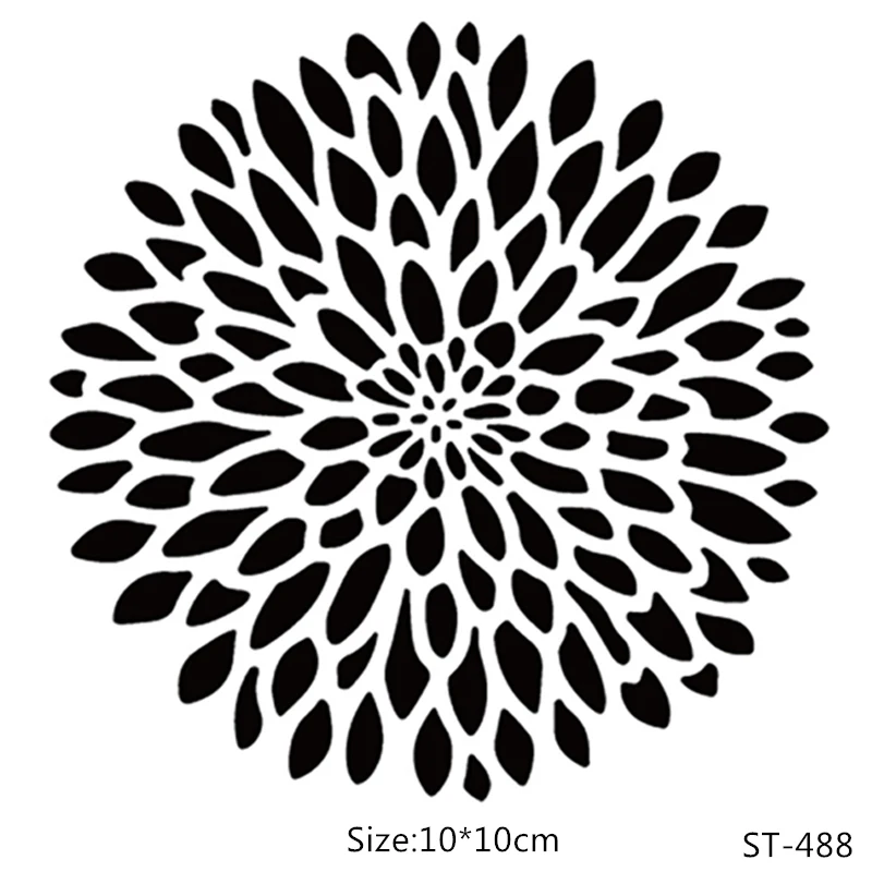

ZhuoAng Circular design Transparent Clear Stamps / Silicone Seals for DIY scrapbooking photo album/Card Making