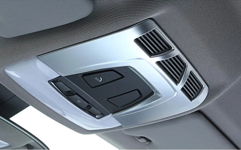Для BMW F48 F15 F16 F30 F34 X1 X5 X6 1 3 серии GT автомобильный Стайлинг интерьер передний светильник для чтения накладка наклейки аксессуары