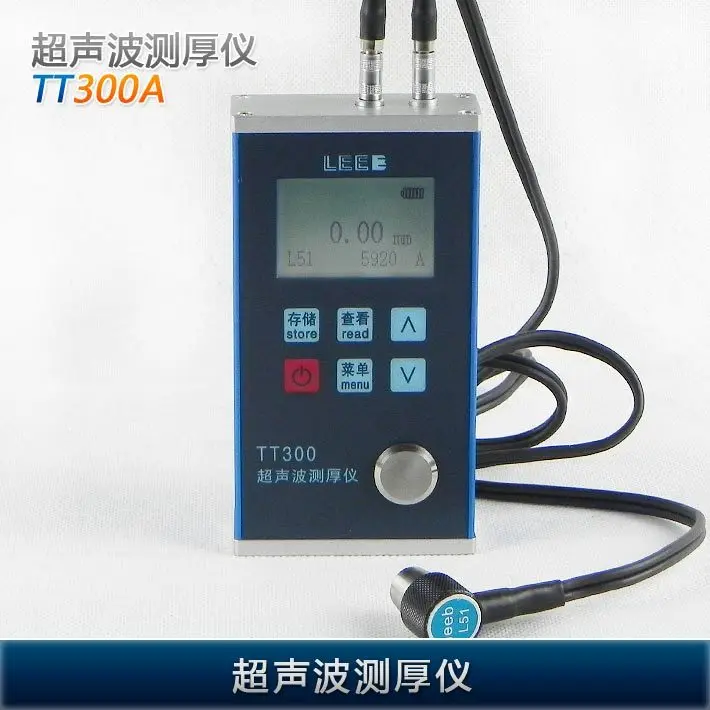 Portable valve thickness gauge TT300A ultrasonic thickness gauge