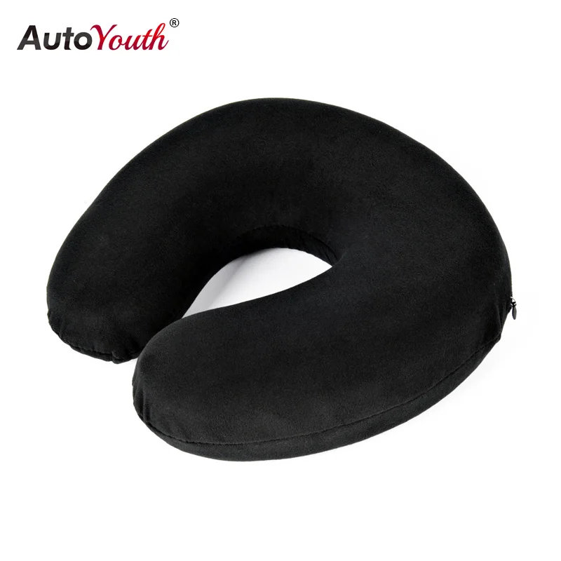

Car Headrest Pillow Car PU Leather Memory Foam Headrest Neck Rest Cushion Pillow To Protect For TOYOTA Corolla RAV4 Highlander