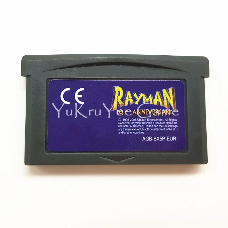 Rayman серии видеоигры карты памяти картридж для 32 бит консоли аксессуары