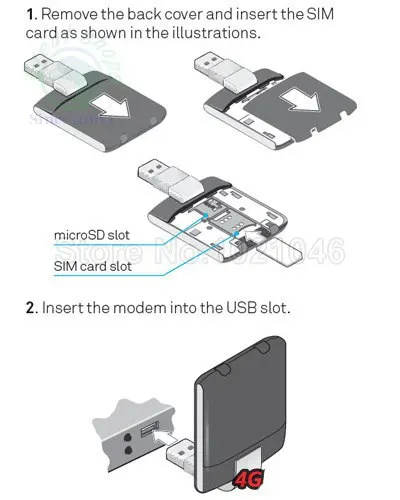 Разблокированный Aircard 320U разблокированный 4g модем LTE usb модем 3g 4g USB ключ внешняя антенна с слотом для sim-карты