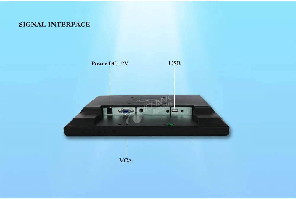 B120JCD-UV2/1" дюймовый 1024x768 маленький Стандартный экран VGA USB свободный диск многоточечная сенсорная панель для планшета ПК монитор ЖК-экран экрана