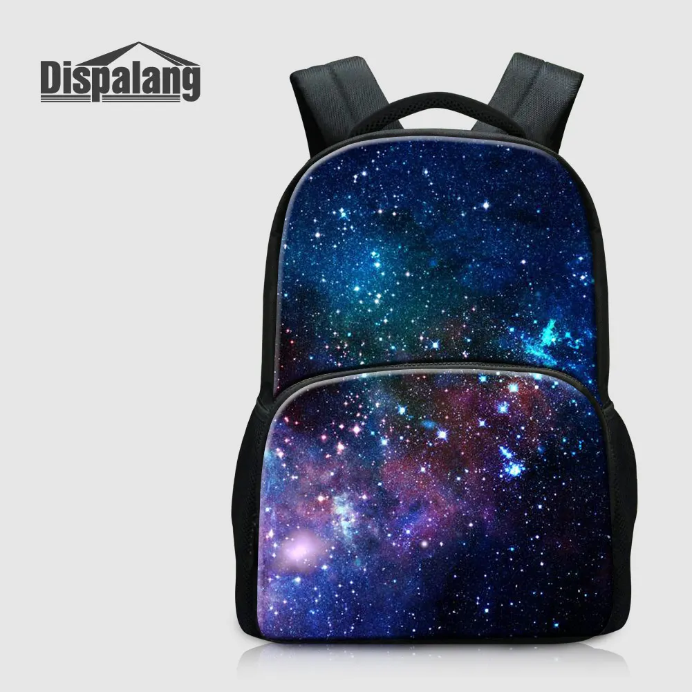 

Dispalang Personalized Design Laptop Backpack For College Custom Universe Space School Bags For Boys Galaxy Child Bagpack Rugzak