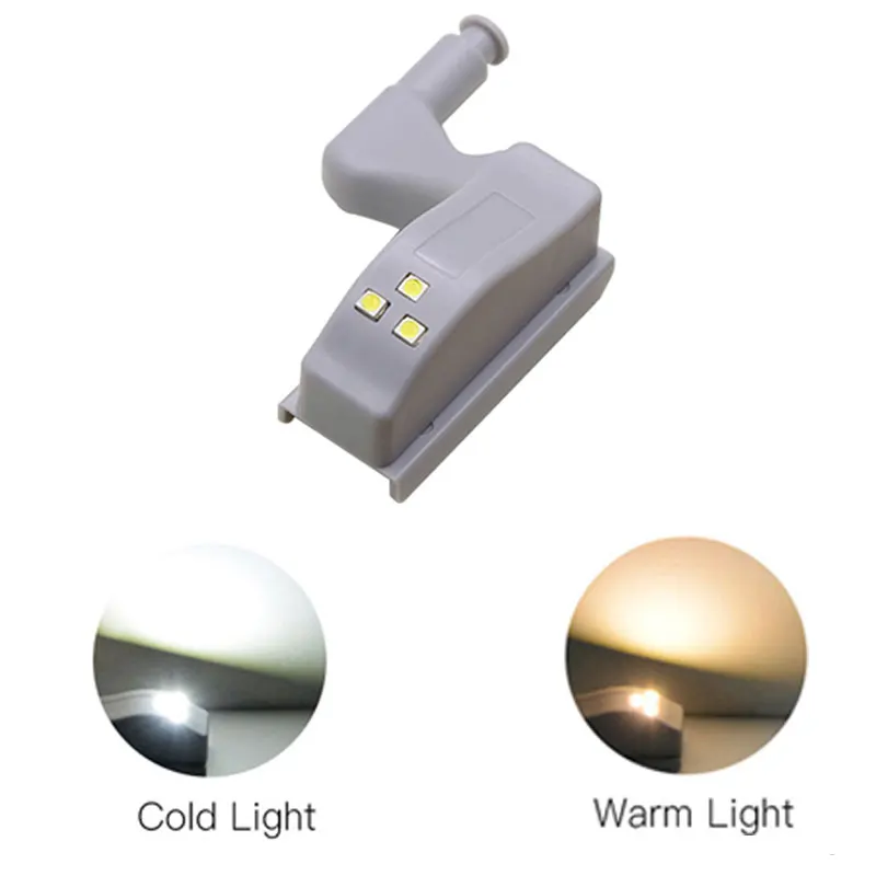 buy 10Pcs LED Smart Touch Induction Cabinet Light Cupboard Inner Hinge Lamp Sensor Light Night Light for Closet Wardrobe