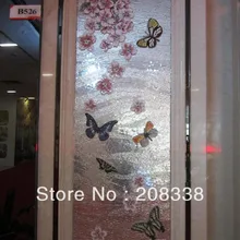 Цветочная стеклянная мозаичная плитка современное искусство настенная роспись