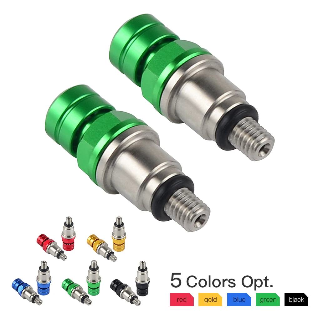 

H2CNC M5 Racing Suspension Fork Bleeders Screw Bolts Air Pressure Relief Valve For Suzuki RM80 RM85 RM125 RM250 RM-Z250 RM-Z450