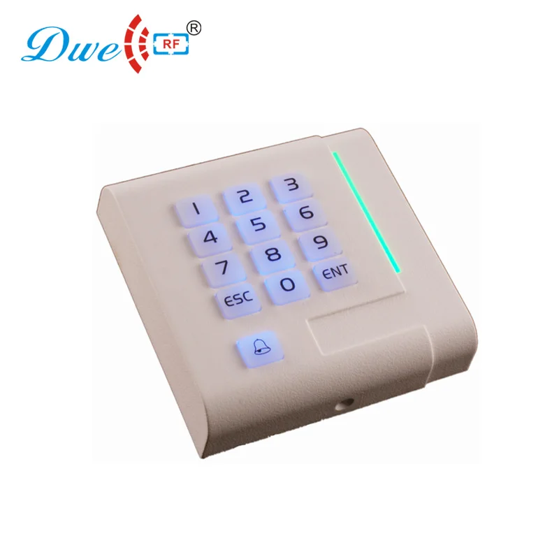 DWE CC RF 13 56 МГц Бесконтактный RFID MF кард ридер с клавиатурой пароль для контроля