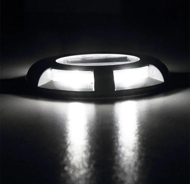 Alta de Tpfocus Luz de Estrada Posta Solar Redonda Impermeável Compressiva 4 Leds 10 Cheap Lâmpadas subterrâneas