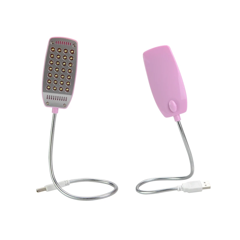 LED Light 28leds USB Reading Book Flexible luminaria de mesa Book Light Reading Lamp Power Bank Computer Notebook led light book light
