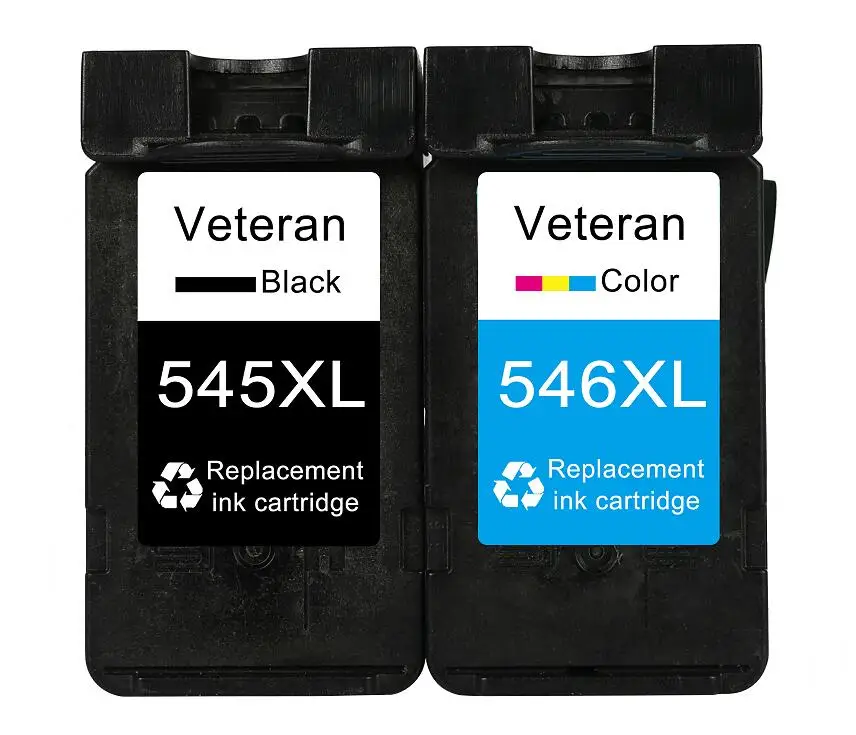 Veteran PG545 CL546 чернильный картридж для Canon PG 545 CL 546 картридж PG-545 для Pixma IP2850 MG2450 MX495 MG2950 MG2550 принтер - Цвет: PG545 and CL546