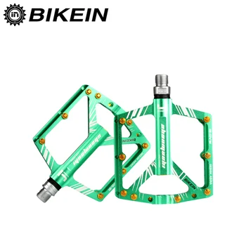 BIKEIN Велоспорт Велосипедов Anti-Slip Алюминиевые BMX MTB Педали 7 Цветов 4 Sealed Bearing Педали Плоским Педали Горный Велосипед аксессуары