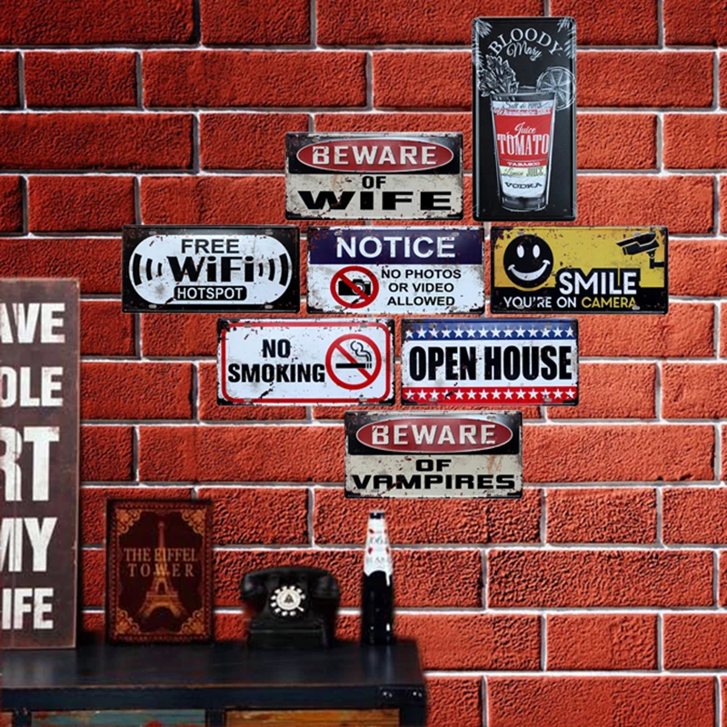 Hot Route 66 Car License Metal Plate Vintage Home Decor Tin Sign Bar\\Pub\\Hotel Decorative Metal Sign Art Painting Metal Plaque