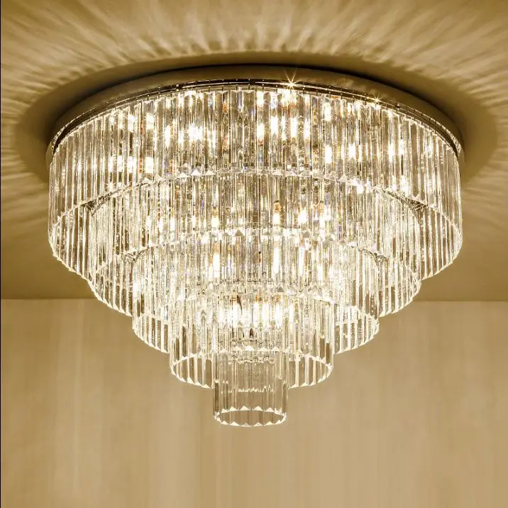 Постмодерн свет роскошный кристалл светодиодный круглый потолочный светильник гостиная простой Ресторан атмосфера спальни дома лампы