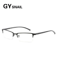 GY Snail полуоправы очки для чтения для женщин и мужчин прозрачные линзы анти-Blu-Ray компьютерные очки для чтения Пресбиопии очки