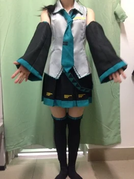 

Vocaloid Cosplay Hatsune Miku Cosplay Costume Full Set outfits Anime Vocaloid Cosplay - Anime Vocaloid Hatsune Miku Costumes