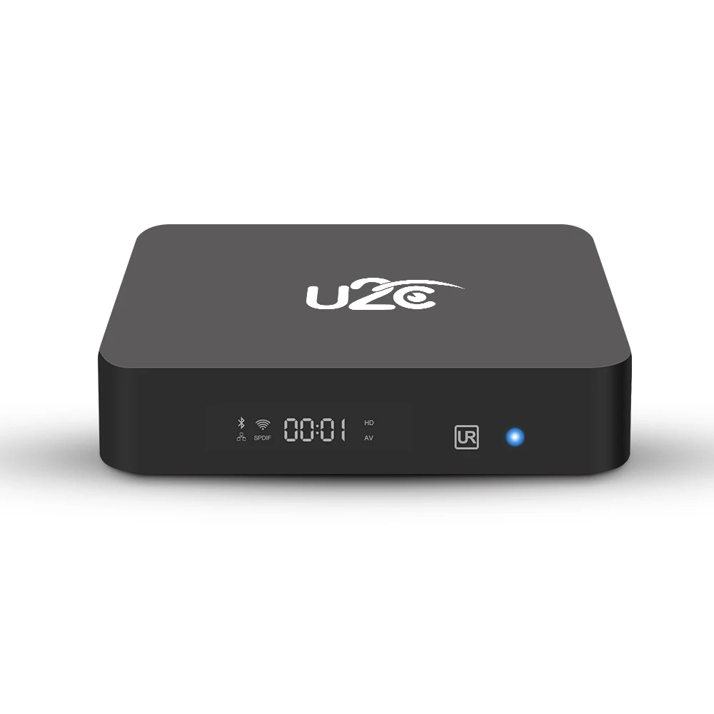 

U2C Z Plus Smart TV Box Octa Core 2GB RAM 16GB ROM ARM Mali 4K Ultra HD 2.4+5G Dual WiFi BT 4.1 Gigabit 1000M LAN LED Display