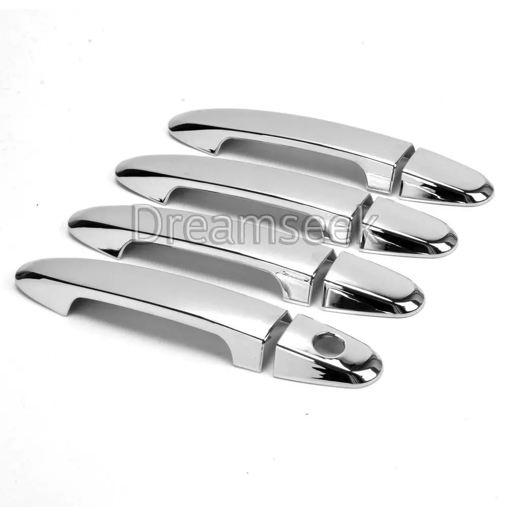 Крышка дверной ручки для Hyundai Santa Fe 2007 2008 2009 2010 2011 2012 хромированный корпус из АБС