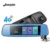 Jansite 4G WIFI Car DVR 7.84 pollici di Tocco di GPS ADAS Videocamera per auto A Distanza Monitor dello specchio di retrovisione Android 5.1 Dual lens 1080 P dash cam