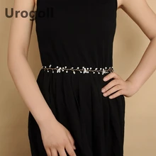 Пояс невесты с жемчугом свадебный пояс тонкий пояс для ночного платья свадебные аксессуары пояс головной убор для женщин