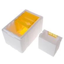 Коробка для опыления пчеловодства, чехол для пчеловодства, оборудование для домашнего улея, инструменты для садового урожая, пластиковые инструменты