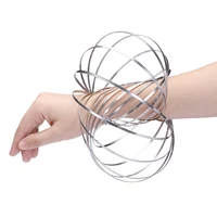 Aniti-stress Magic Toroflux  Funny Flow Ring Kinetic Spring Toys Outdoor Game Toys For Children 2