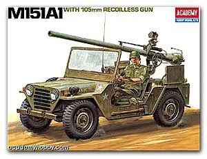 13003 M151A1 105 мм легкая Боевая Спортивная универсальная машина после отсутствия