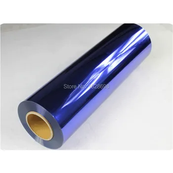 

CDN-09 Royal blue color Glossy Metallic Vinyl for Cutting Plotter on team t-shirt with free shipping