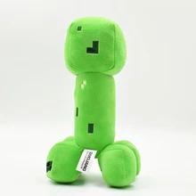 Minecraft Plush Toy 18cm Green Cooly Creeper JJ Soft Minecraft Stuffed Toys Brinquedos Popular Gifts for Kids Baby