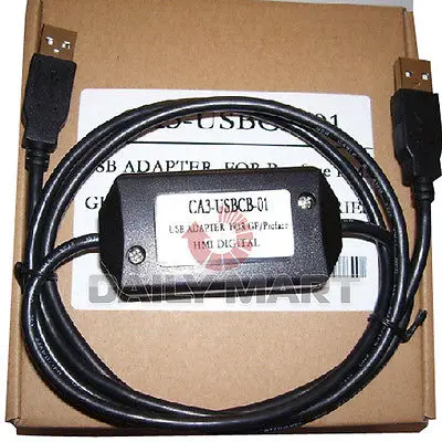 

DHL/EMS 2 LOTS PROFACE Pro-face HMI Programming Cable CA3-USBCB-01 CA3USBCB01 GP3000 NEW