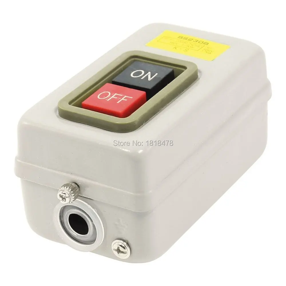 BS230B AC380V 3.7KW Cutting Machine On/Off Push Button Switchin