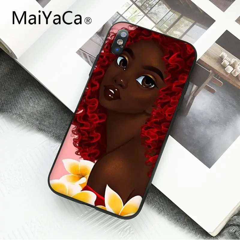 African Beauty Afro Puffs Melanin Poppin  Black Girl