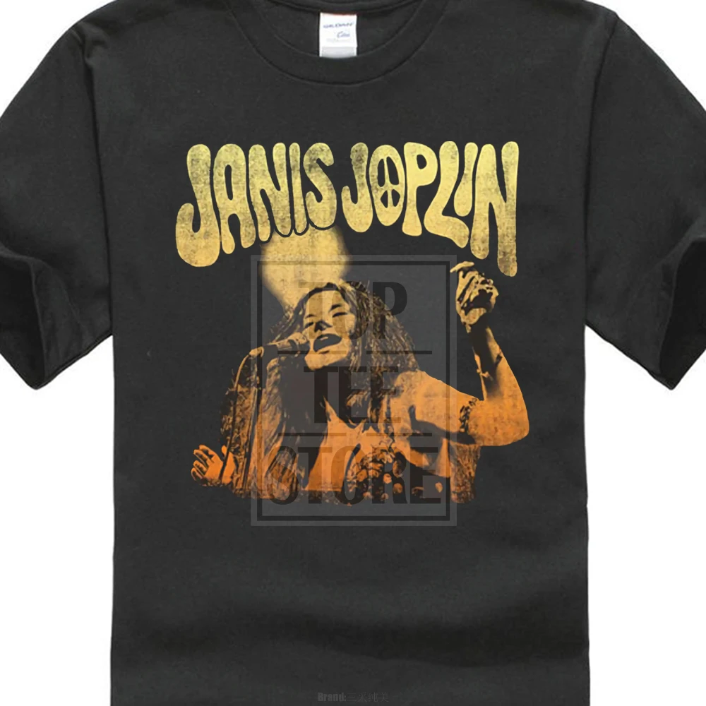 

Janis Joplin Live T Shirt S M L Xl 2Xl Brand New Official T Shirt