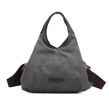 Ретро холщовые женские сумки через плечо женские сумки повседневные вместительные сумки женские сумки Bolsas винтажные однотонные женские сумки через плечо